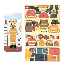 Load image into Gallery viewer, MAGNETIC PUZZLE BOX-FIREFIGHTER