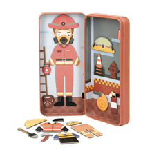 Load image into Gallery viewer, MAGNETIC PUZZLE BOX-FIREFIGHTER