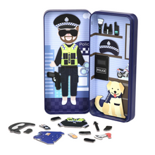 Load image into Gallery viewer, MAGNETIC PUZZLE BOX-POLICE OFFICER
