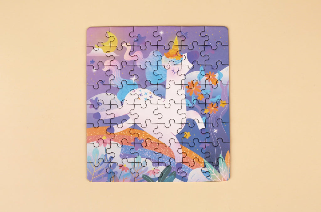 2 in 1 Unicorn and Mermaid Magnetic Puzzle