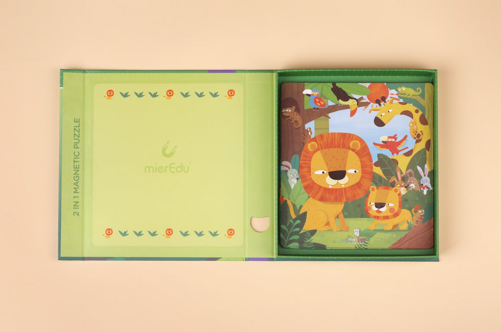 2 in 1 Day + Night Jungle Magnetic Puzzle