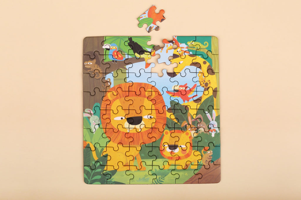 2 in 1 Day + Night Jungle Magnetic Puzzle
