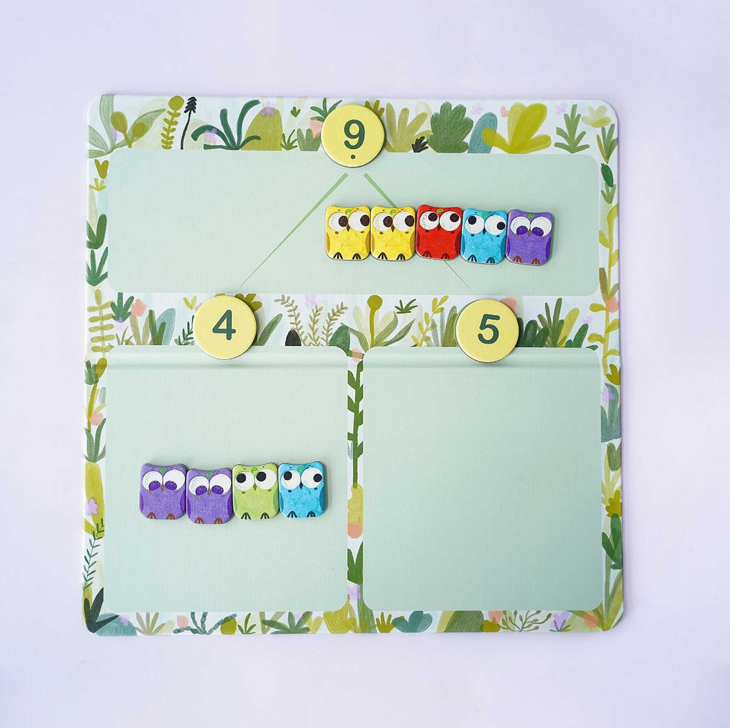 Mi Maths Brain - Garden Part-Whole Board (Magnetic)