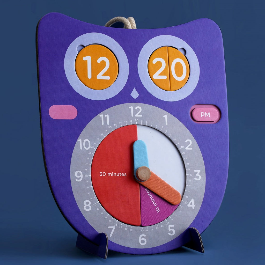 Mi Maths Brain - Time Activity Set, Analog and Digital (Magnetic)