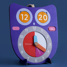 Load image into Gallery viewer, Mi Maths Brain - Time Activity Set, Analog and Digital (Magnetic)