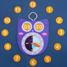 Load image into Gallery viewer, Mi Maths Brain - Time Activity Set, Analog and Digital (Magnetic)