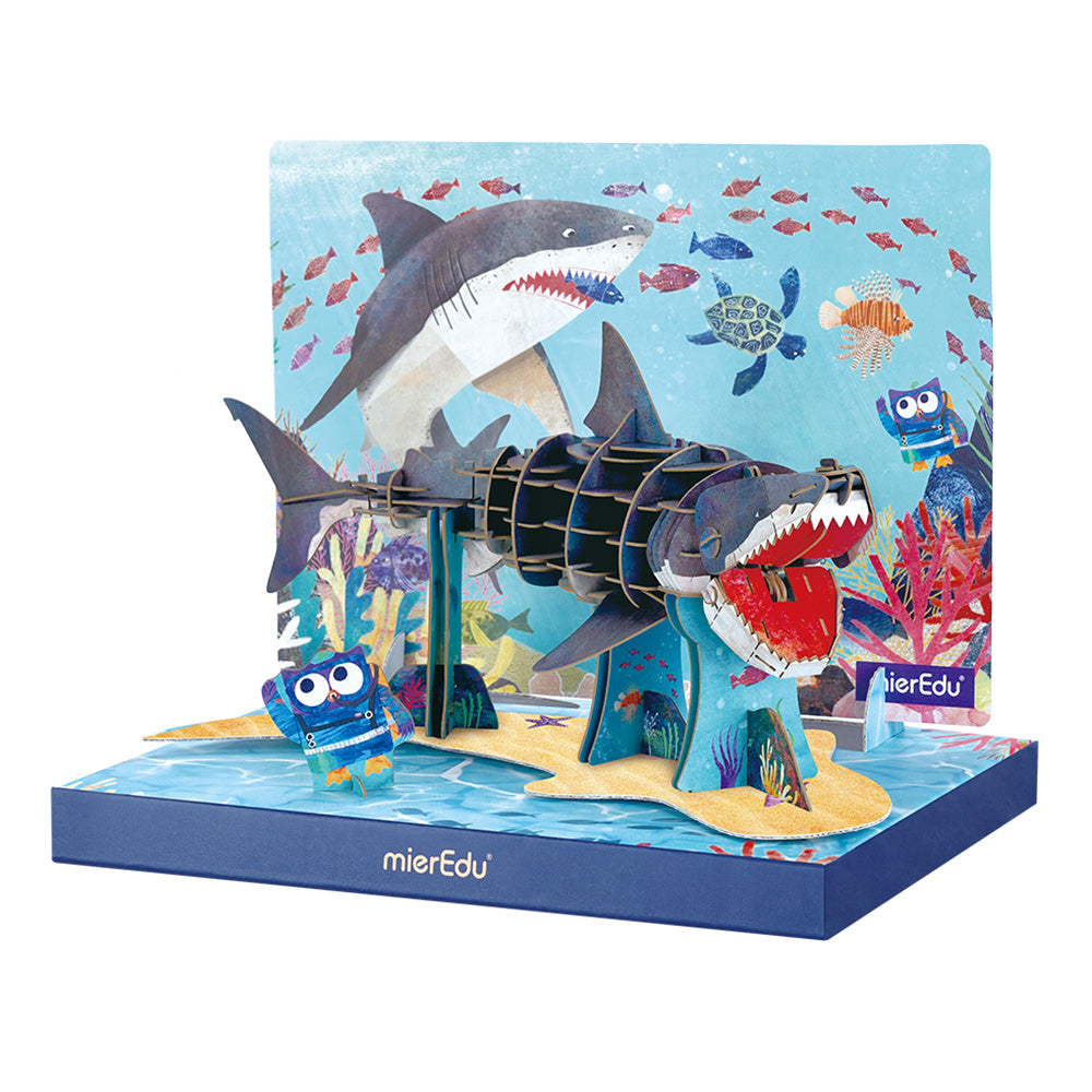 ECO 3D Puzzle-Great White Shark