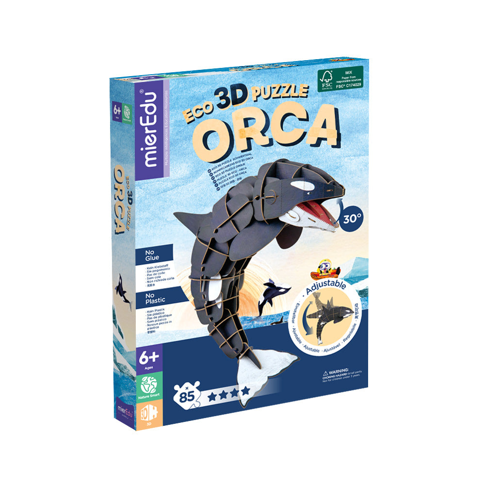 ECO 3D Puzzle-Orca