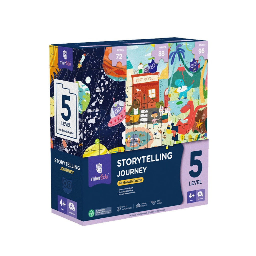 Growth Puzzle Level 5-Storytelling Journey, 4yrs +
