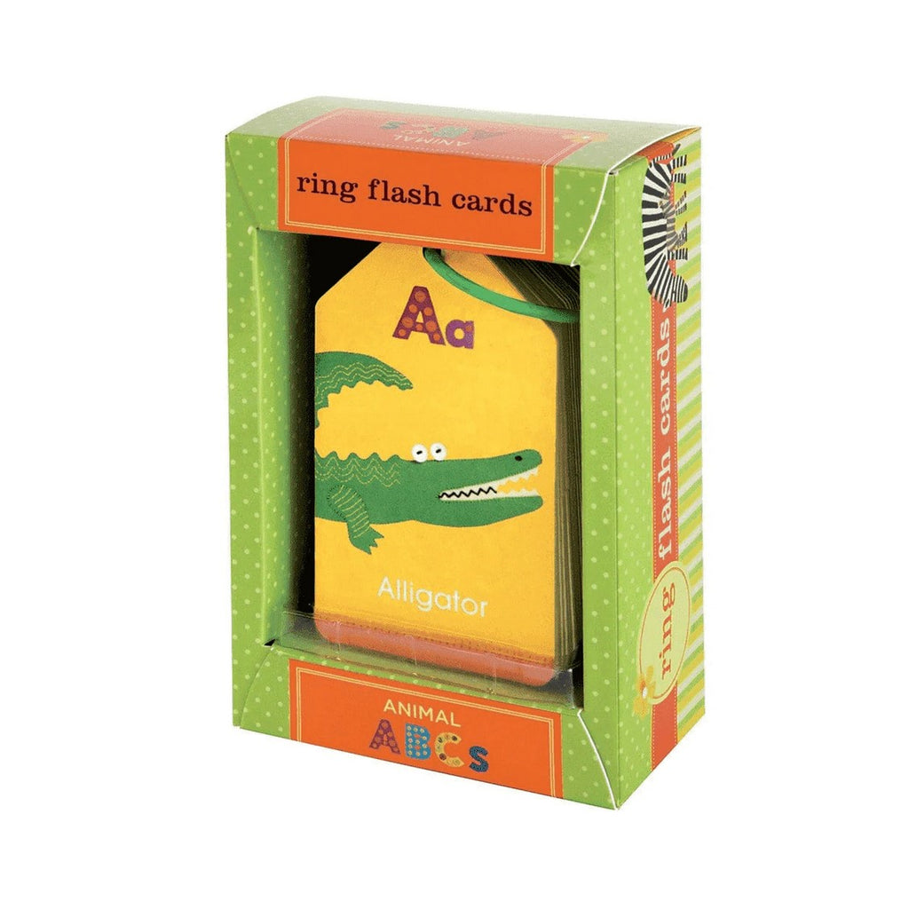 Animals ABCs Ring Flash Cards