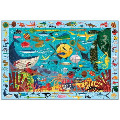 Search & Find Ocean Life 64 Piece Puzzle