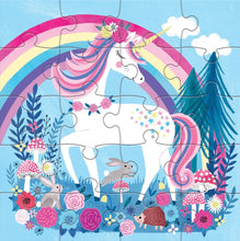 Load image into Gallery viewer, MAGNETIC PUZZLE-UNICORN  2 20PC PUZZLES