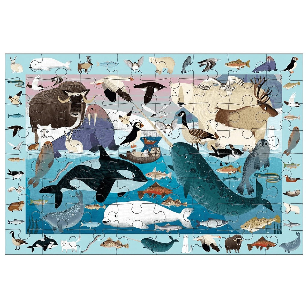 Search & Find Arctic Life 64 Piece Puzzle