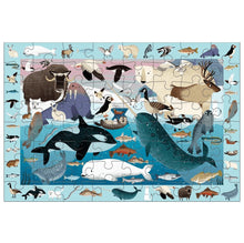Load image into Gallery viewer, Search &amp; Find Arctic Life 64 Piece Puzzle