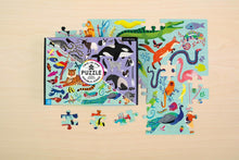Load image into Gallery viewer, ANIMAL KINGDOM DOUBLE-SIDED PUZZLE