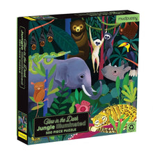 Load image into Gallery viewer, JUNGLE  500PC  GITD PUZZLE