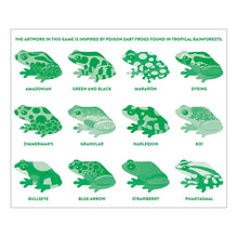 Load image into Gallery viewer, TROPICAL FROGS SHAPED MEMORY MATCH