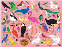 Load image into Gallery viewer, BUGS &amp; BIRDS 100PC DOUBLE SIDED PUZZLE