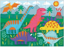 Load image into Gallery viewer, FUZZY PUZZLES, DINOSAURS,