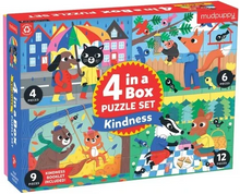 Load image into Gallery viewer, 4-IN-A-BOX PUZZLE SETS, KINDNESS