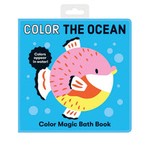Load image into Gallery viewer, Colour the Ocean Colour Magic Bath Book