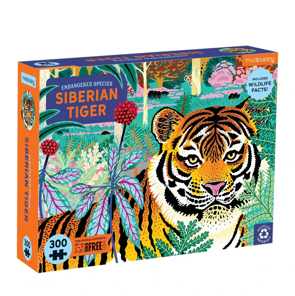 Endangered Species: Siberian Tiger Puzzle