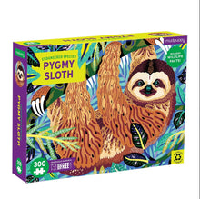 Load image into Gallery viewer, Endangered Species: Pygmy Sloth 300 piece Puzzle