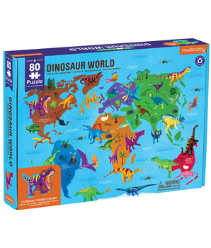 DINOSAUR WORLD GEOGRAPHY PUZZLE