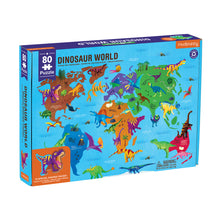 Load image into Gallery viewer, DINOSAUR WORLD GEOGRAPHY PUZZLE