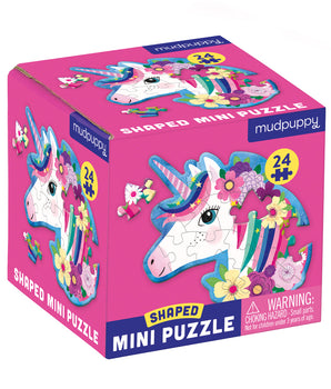 UNICORN 24 PIECE SHAPED MINI PUZZLE