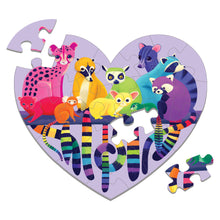 Load image into Gallery viewer, Love in the Wild 24 Piece Shaped Mini Puzzle