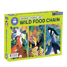 Load image into Gallery viewer, Wild Food Chain Science Puzzle Set