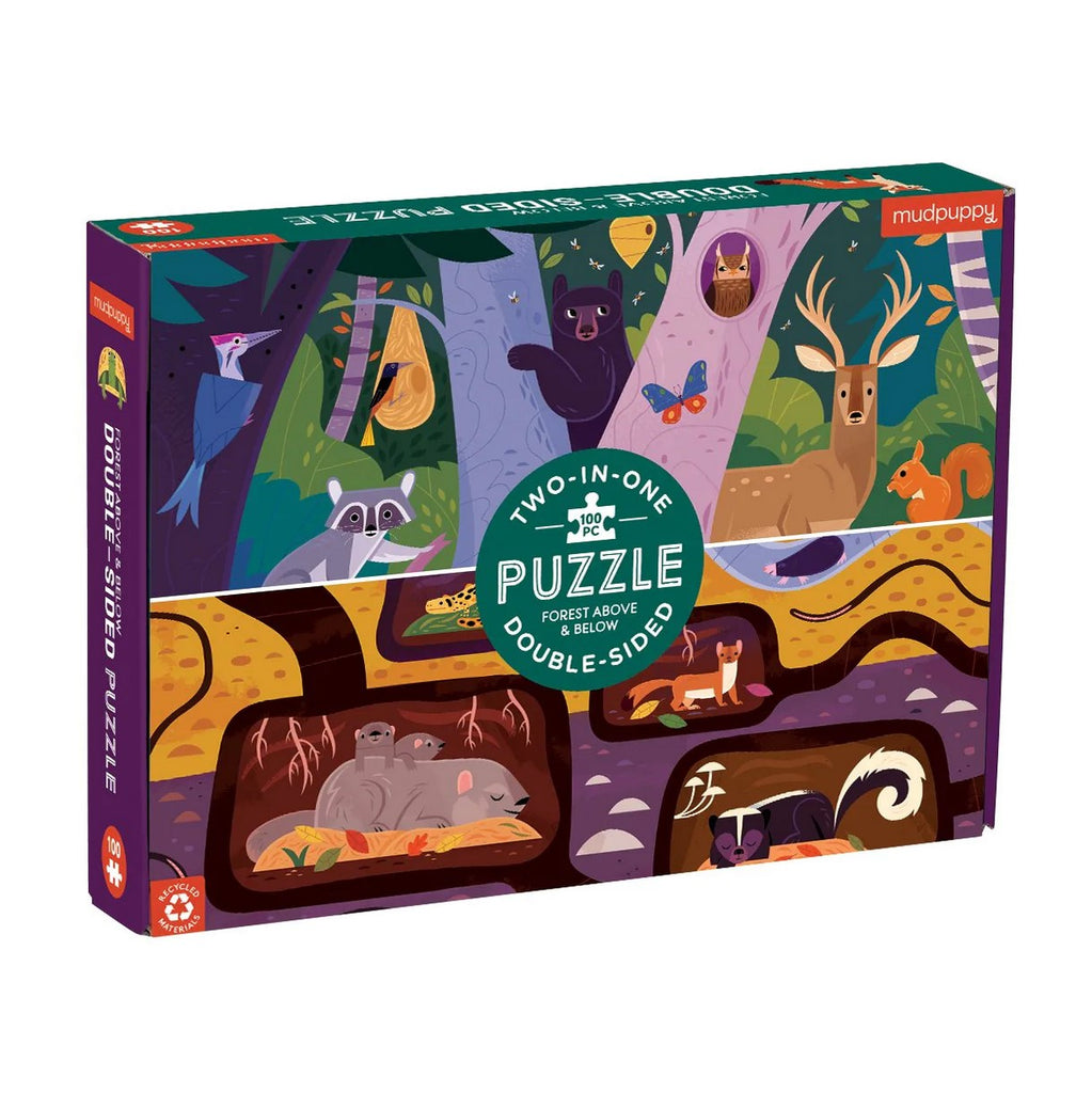 Forest Above and Below 100pc Double-sided puzzle
