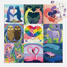 Load image into Gallery viewer, Love in the Wild 500pc Family Puzzle