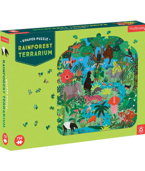 Terrarium - Rainforest 750 pc Shaped Puzzle