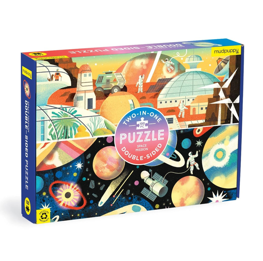 Space Mission 100pc Double-sided Puzzle