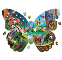 Load image into Gallery viewer, Bugs and Butterflies 300pc Shaped Puzzle