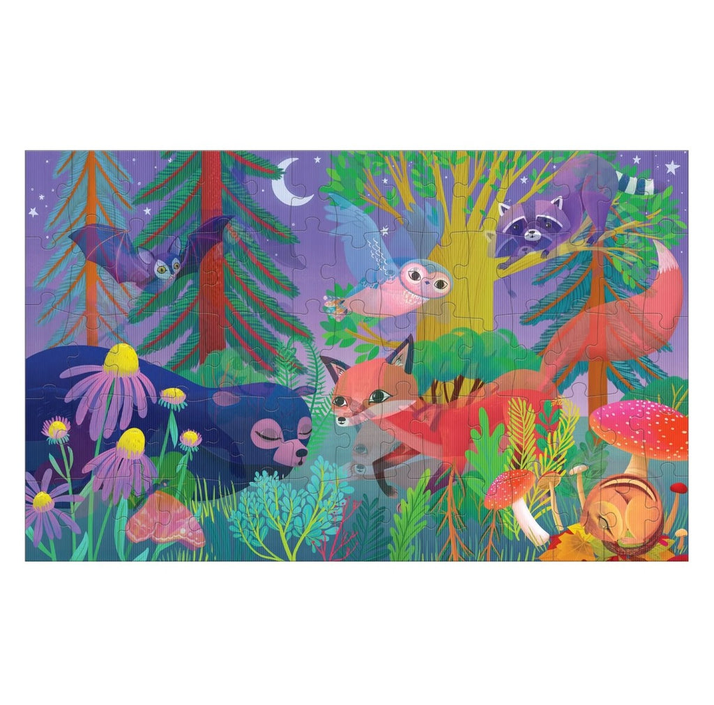 Forest Day & Night 75 Piece Lenticular Puzzle