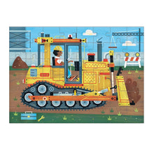 Load image into Gallery viewer, Bulldozer 48 pc Mini Puzzle