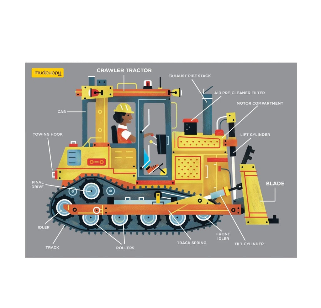 Bulldozer 48 pc Mini Puzzle