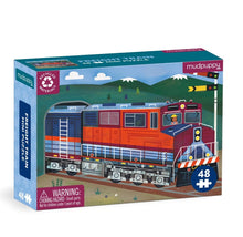 Load image into Gallery viewer, Freight Train 48 pc Mini Puzzle