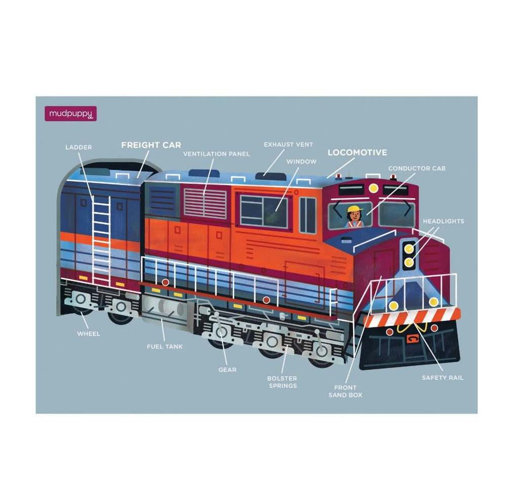 Freight Train 48 pc Mini Puzzle