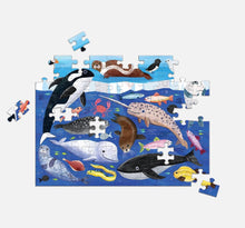 Load image into Gallery viewer, Arctic Above &amp; Below, 100pc Double-sided Puzzle