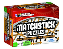 Load image into Gallery viewer, NOGGINS WORKSHOP  MATCHSTICK PUZZLES