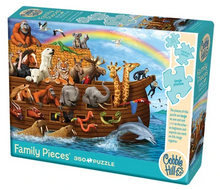 Load image into Gallery viewer, VOYAGE OF THE ARK, 350PC, 3 ASSORTED PUZZLE SIZES, FAMILY