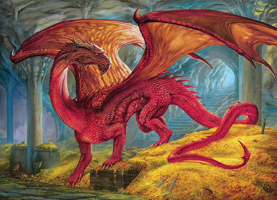Red Dragon's Treasure, 1000pcs