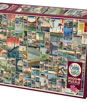100 Famous Views of Edo 2000pc Puzzle