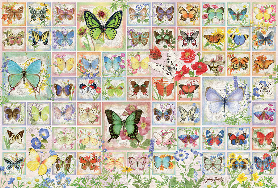 Butterflies and Blossoms, 2000pcs