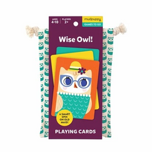 Load image into Gallery viewer, WISE OWL PLAYING CARDS TO GO