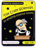 CRAZY SCIENTIST MATERIAL ADVENTURE ACTIVITY CARDS  20 EXPERIMENTS